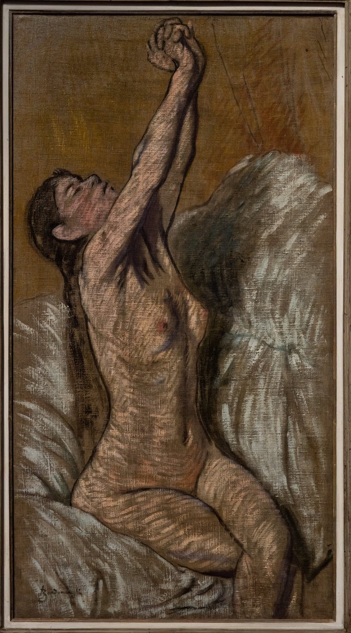 فتاة عارية بواسطة Federigo Zandomeneghi