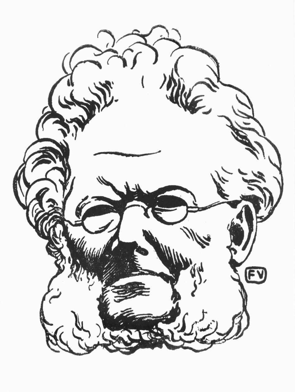 هنريك إبسن (1828-1906) بواسطة فيليكس إدوارد فالوتون