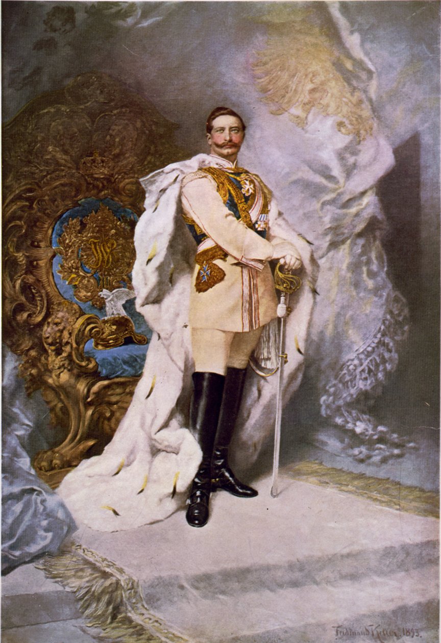 فيلهلم الثاني ، 1893 بواسطة فرديناند كيلر