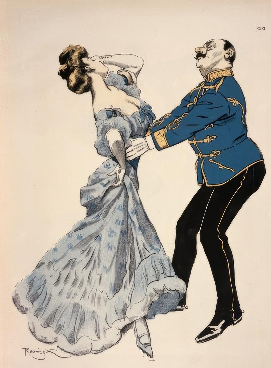 Reznicek - Csardas - Grafik 1906 بواسطة فرديناند فون Reznicek