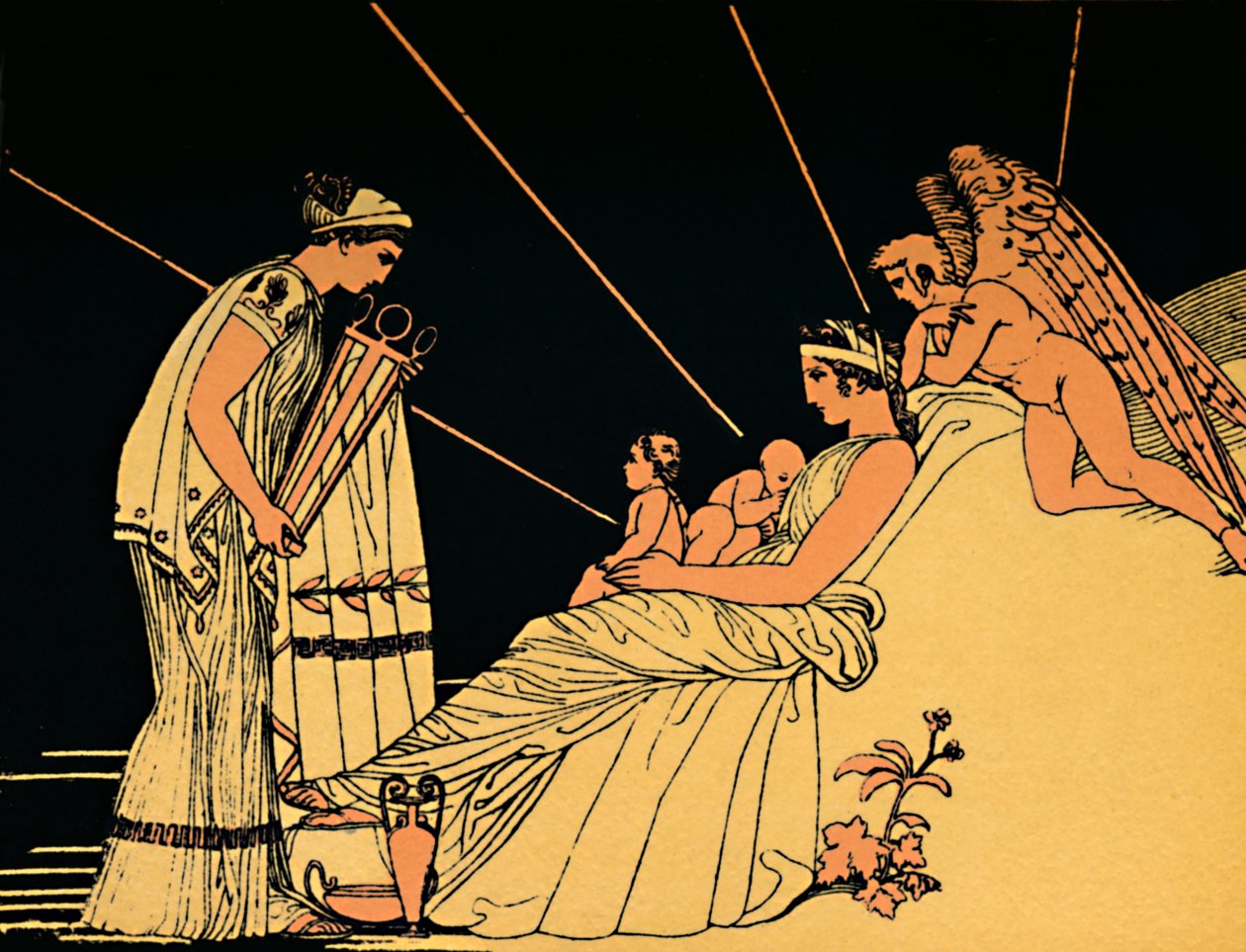 هدايا عيد ميلاد فويبوس 1880 بواسطة Flaxman