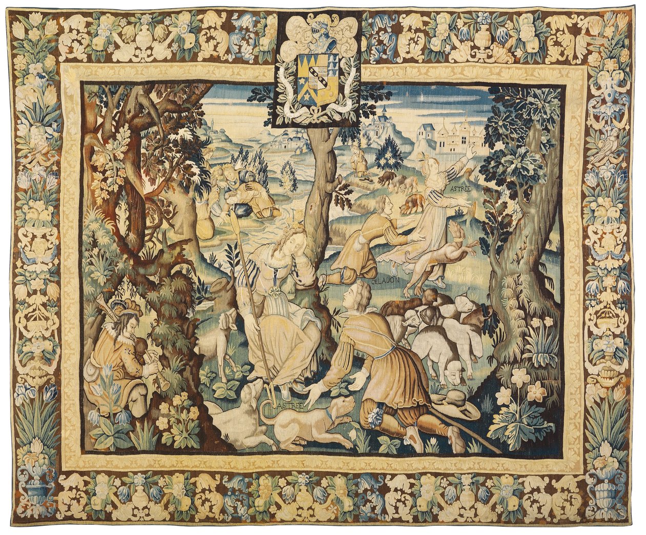 نسيج أسطوري ، 1600-50 بواسطة المدرسة الفلمنكية