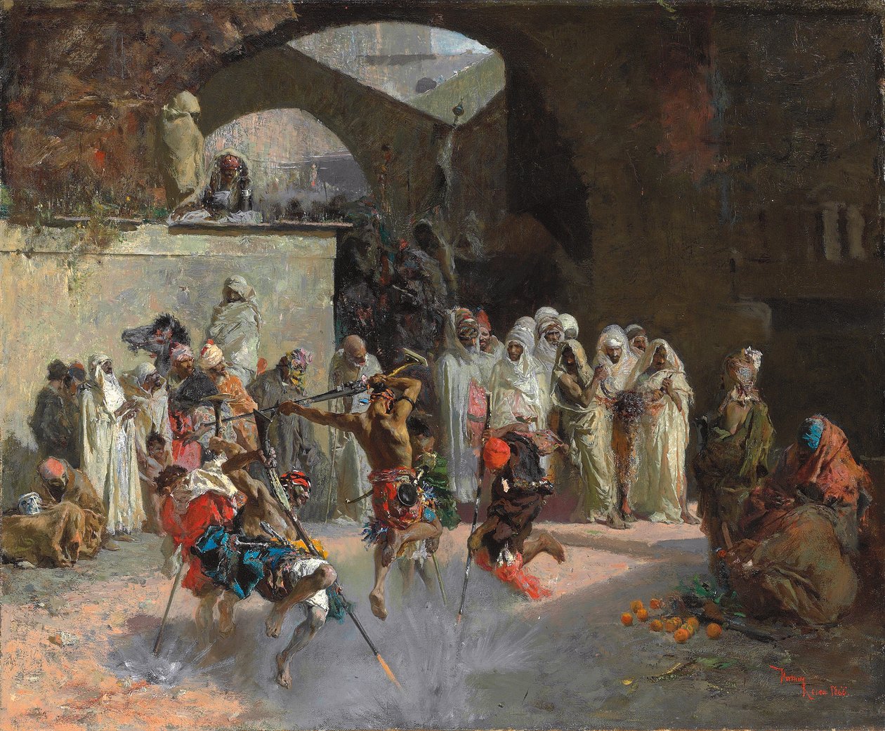 عرب فانتازيا ، 1866 بواسطة Fortuny y Carbó