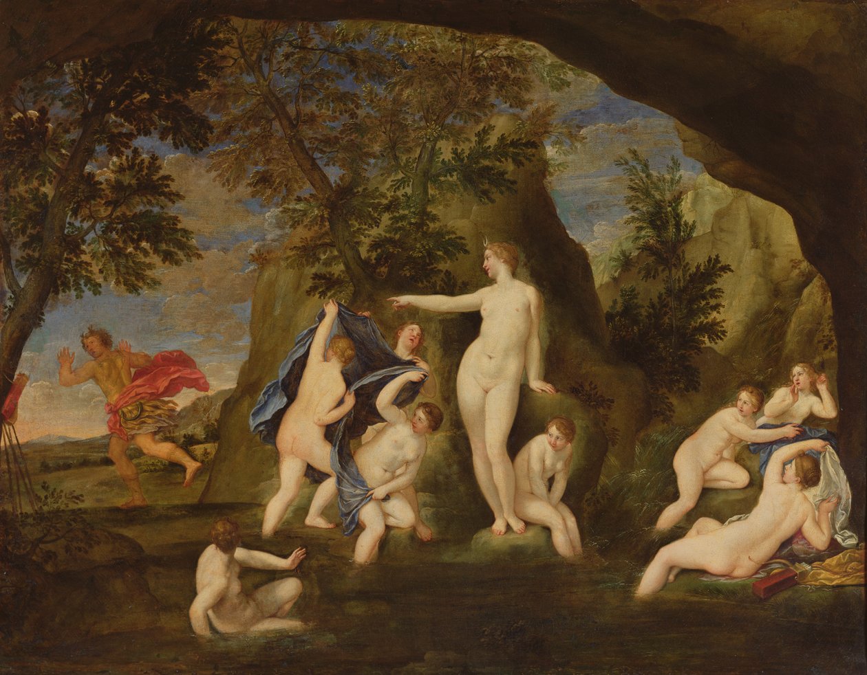 تحولات Actaeon في الأيل بواسطة فرانشيسكو ألباني