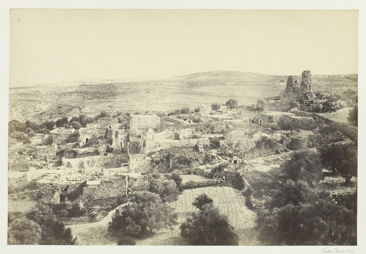 بيثاني ، 1857. بواسطة فرانسيس فريث
