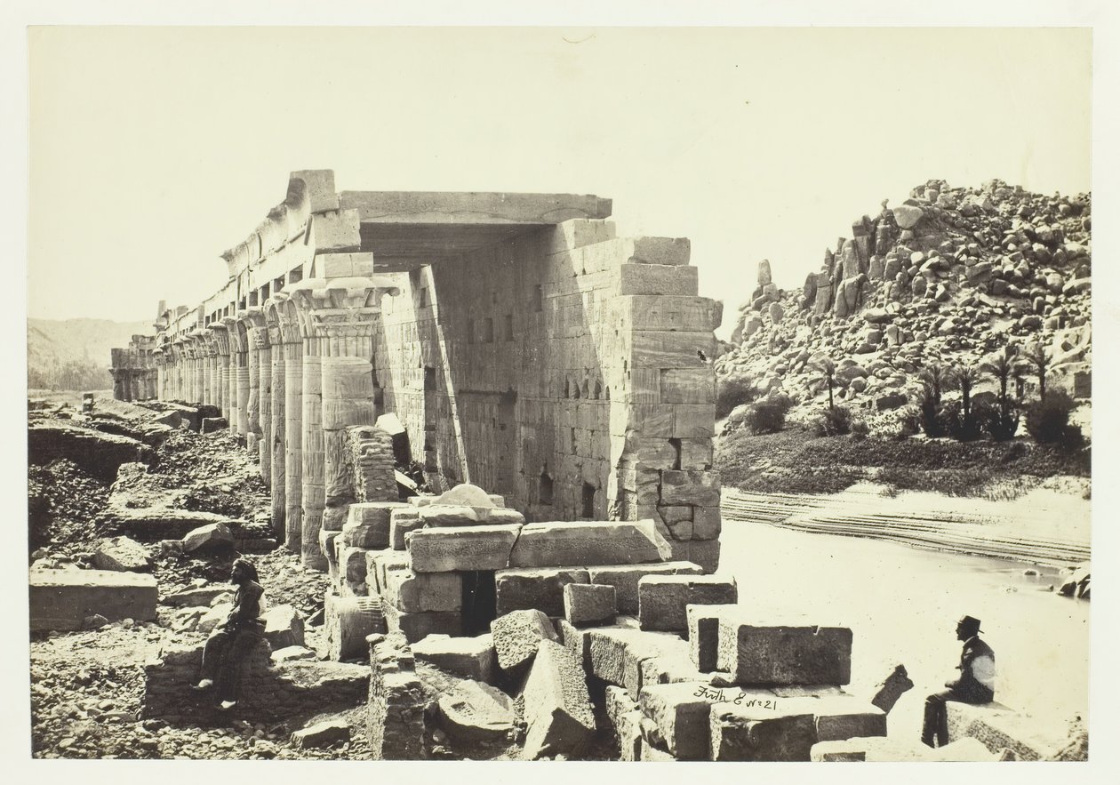 كولونيد ، جزيرة فيله ، 1857. بواسطة فرانسيس فريث