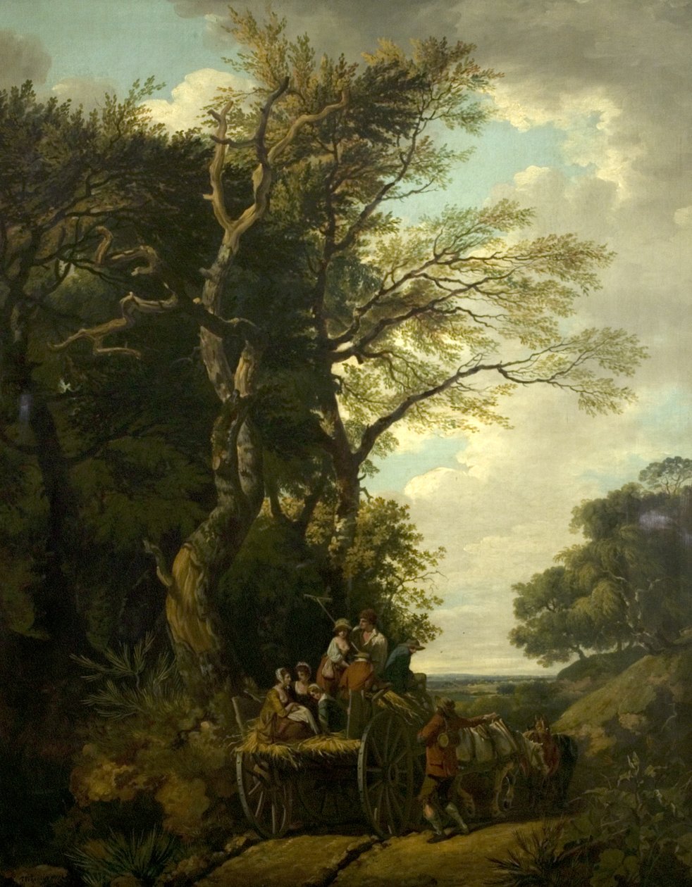 عربة الحصاد ، 1774 بواسطة فرانسيس ويتلي