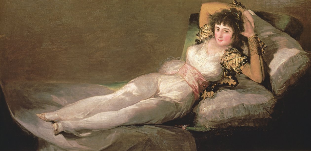 ماجا الملبس ، c.1800 بواسطة فرانسيسكو دي جويا