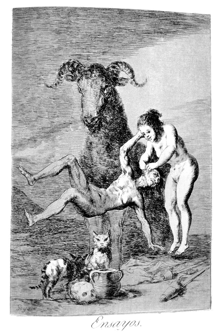 المحاكمات ، 1799 بواسطة فرانسيسكو دي جويا