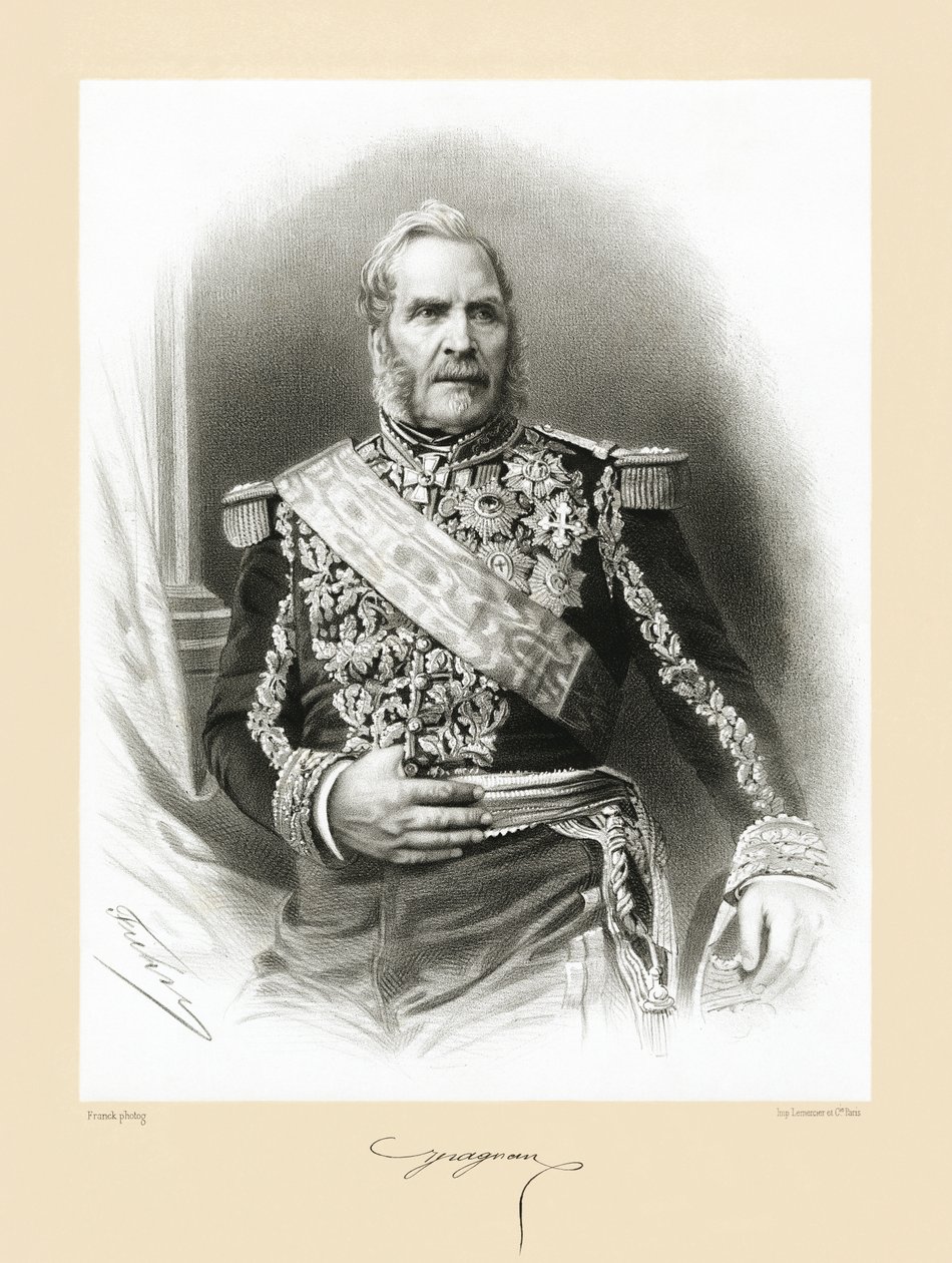 برنارد بيير ماجنان ، 1865-66 بواسطة فرانك