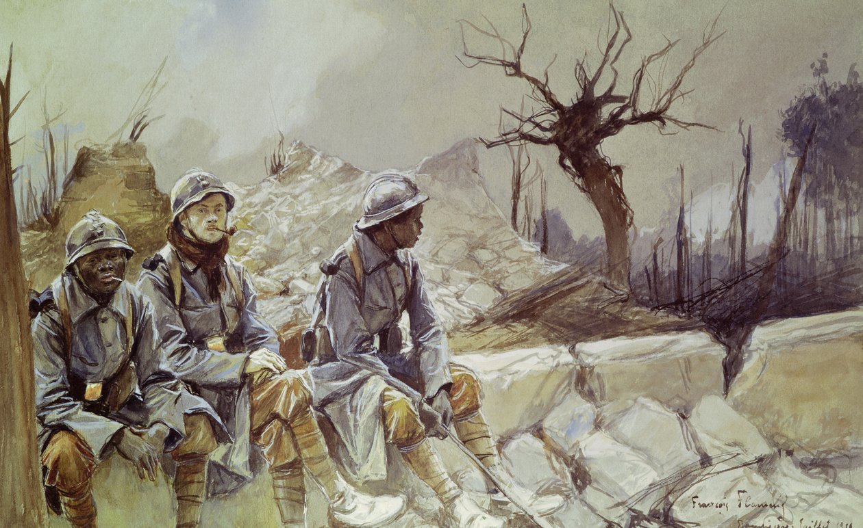 دامبير ، يوليو 1916 بواسطة فرانسوا فلامنج