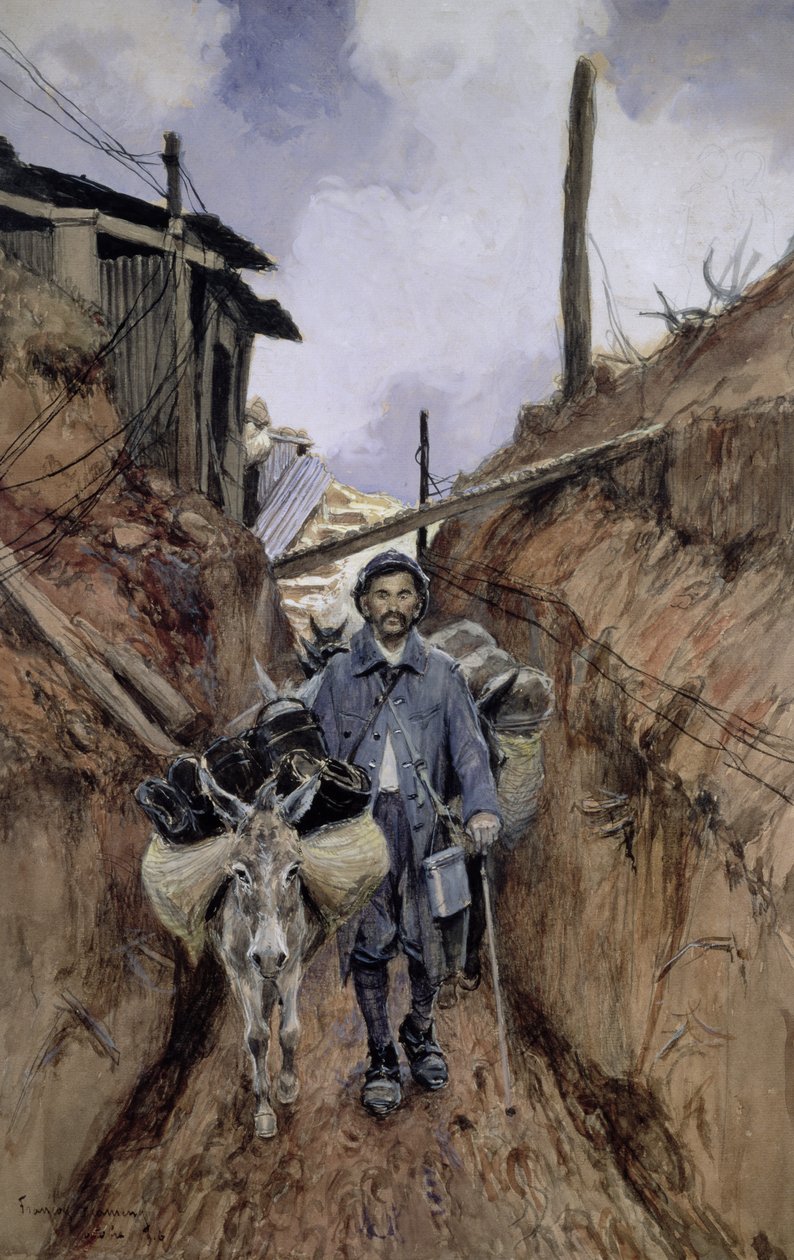 الحمار ، السوم ، 1916 بواسطة فرانسوا فلامنج