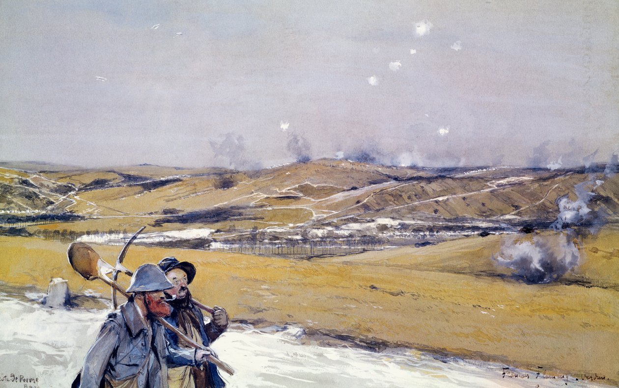 فردان ، 1916 بواسطة فرانسوا فلامنج
