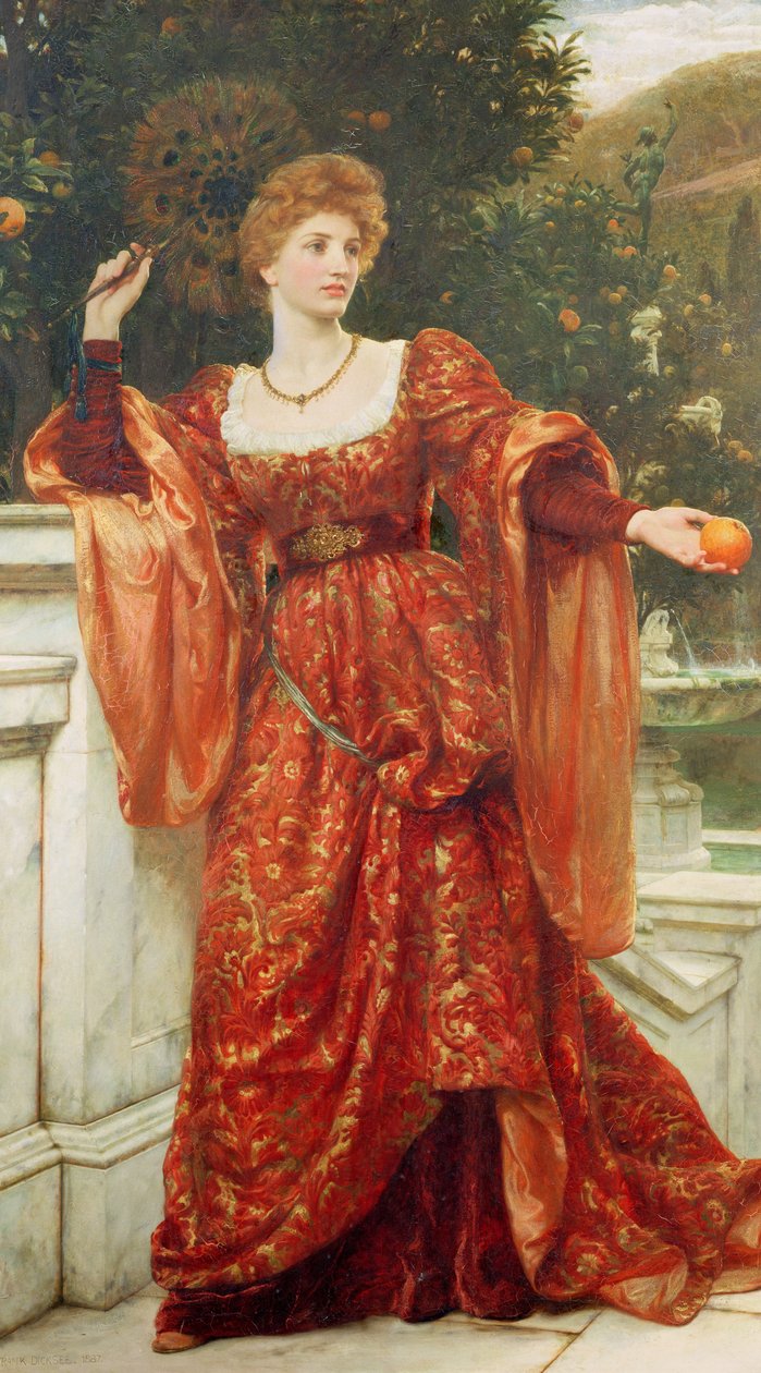 هيسبيريا ، 1887 بواسطة فرانك ديكسي