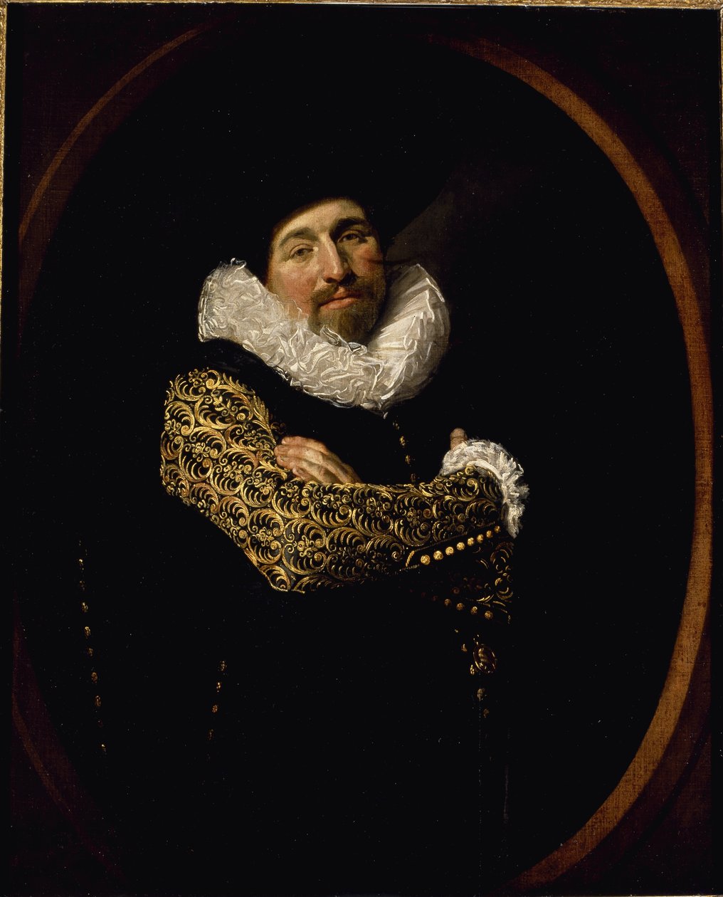 Portrait of a man بواسطة فرانس هالس