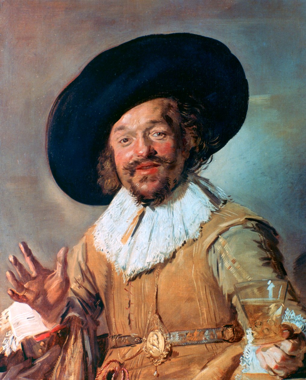 الشارب المرح ، 1628-1630 بواسطة فرانس هالس