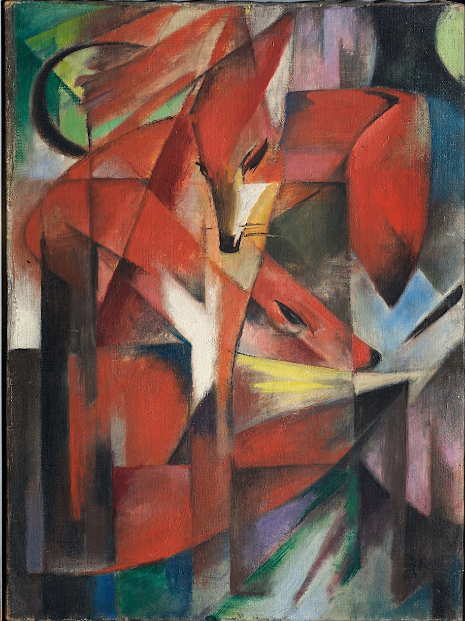 الثعلب ، 1913 بواسطة فرانز مارك