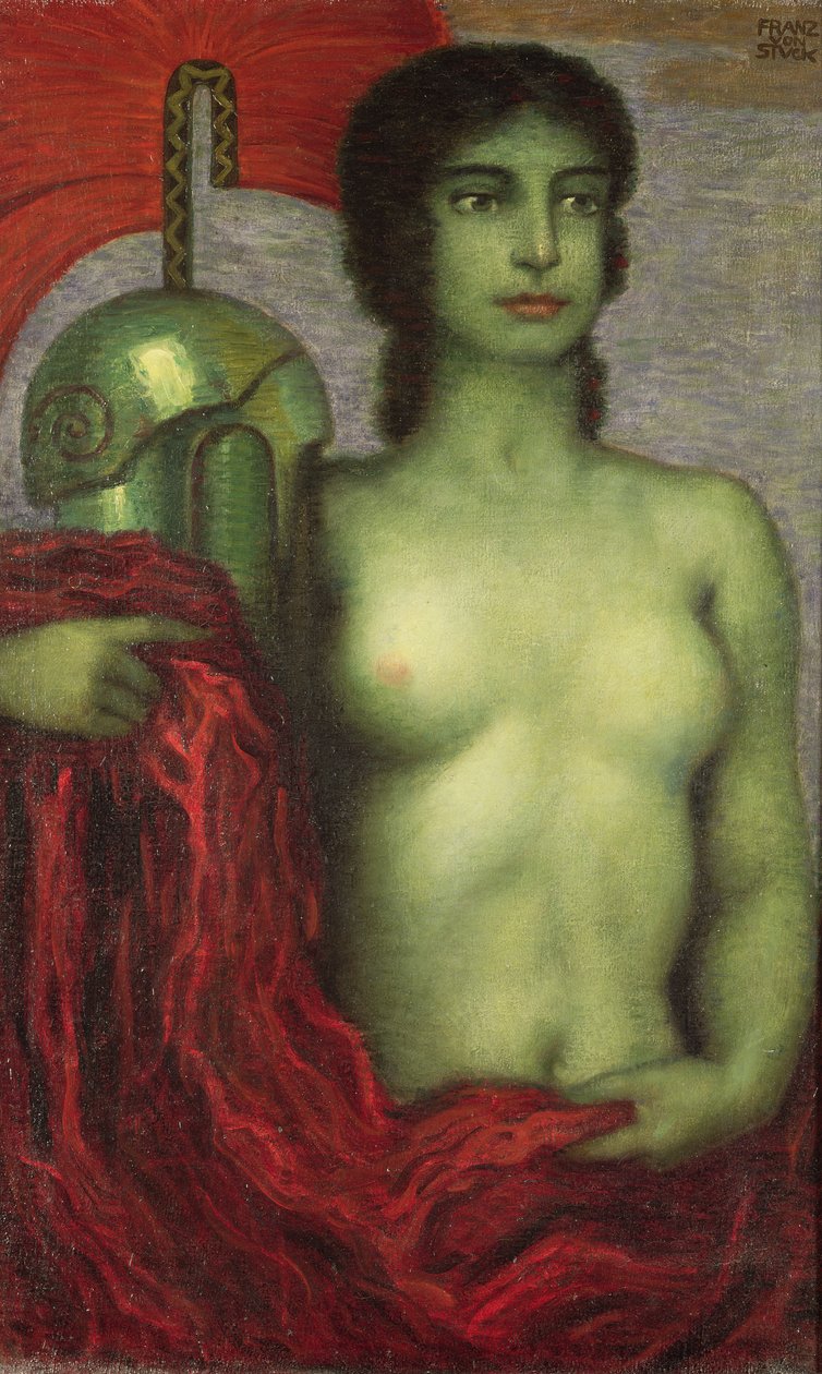 أثينا ، ج .1923 بواسطة فرانز فون ستاك