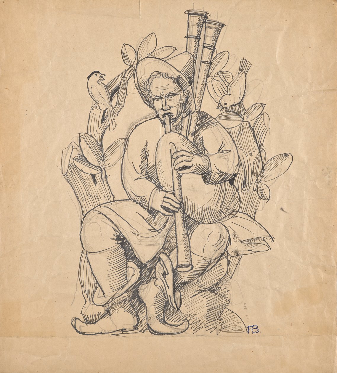 باغبيبر بواسطة فرانز بارويج الاصغر أ.