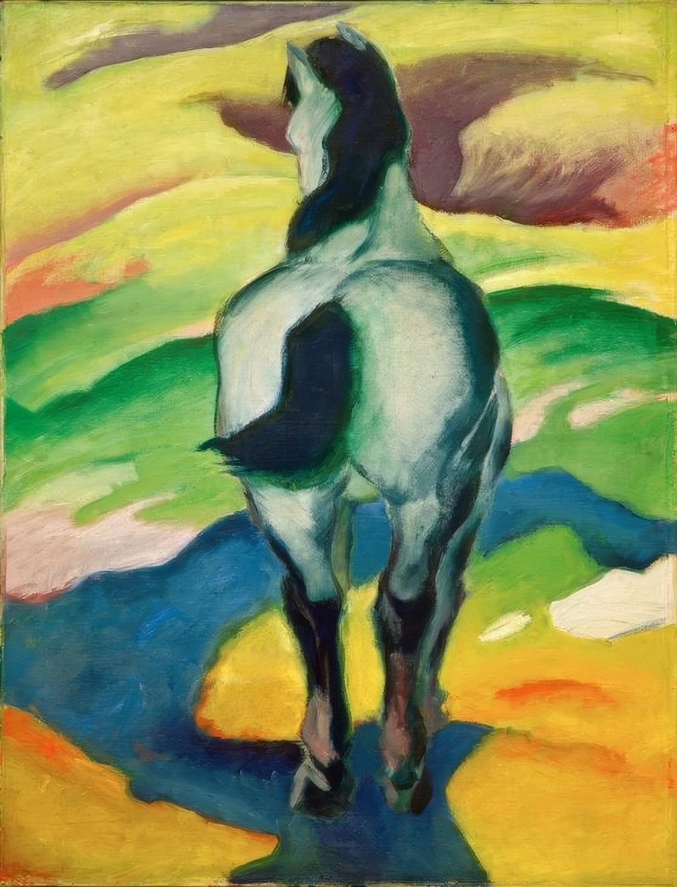 الحصان الأزرق II بواسطة فرانز مارك
