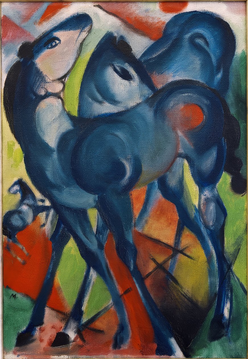 المهر الأزرق بواسطة فرانز مارك