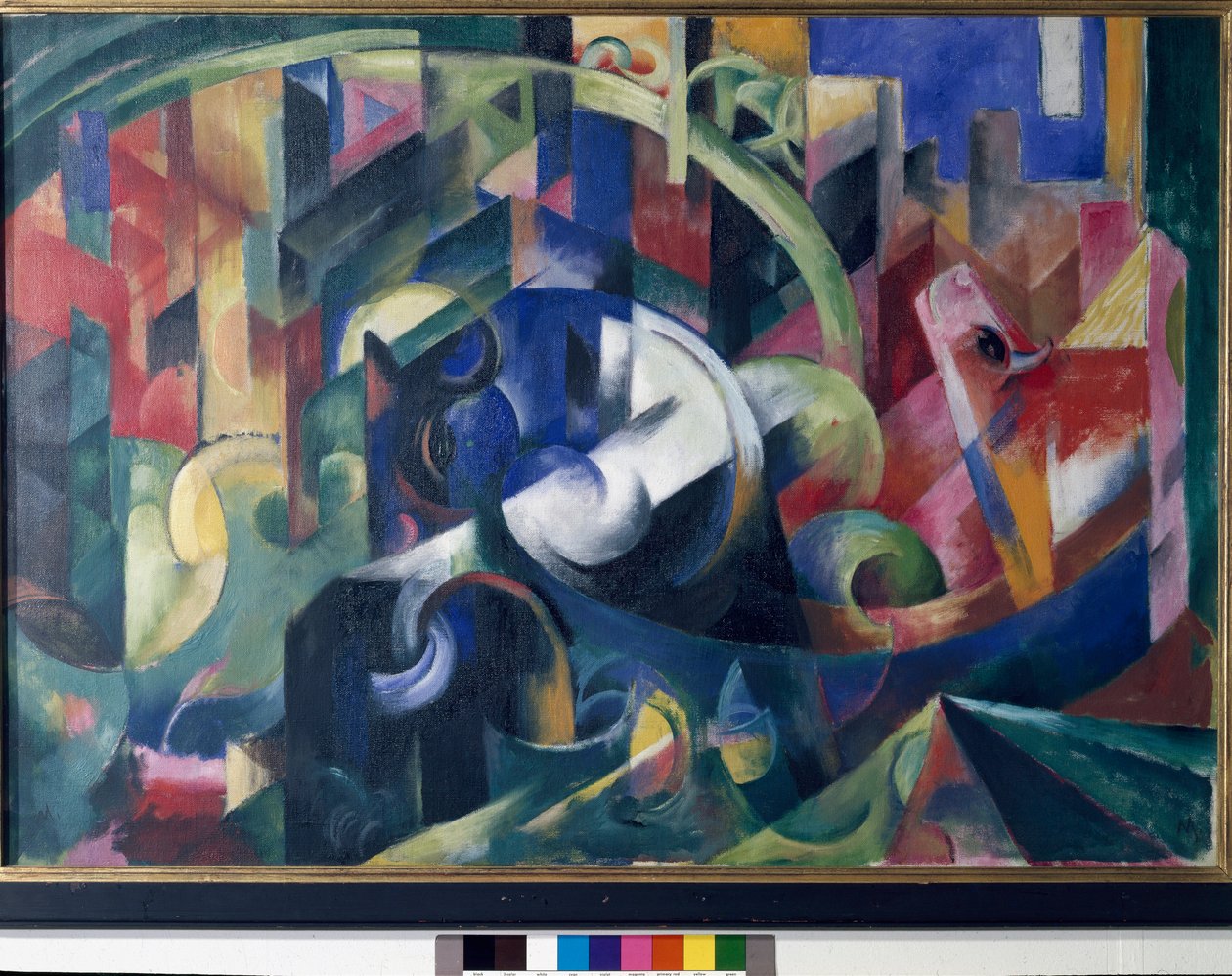 الرسم بالثيران بواسطة فرانز مارك