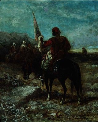 فارس عربي بواسطة فرانز شراير
