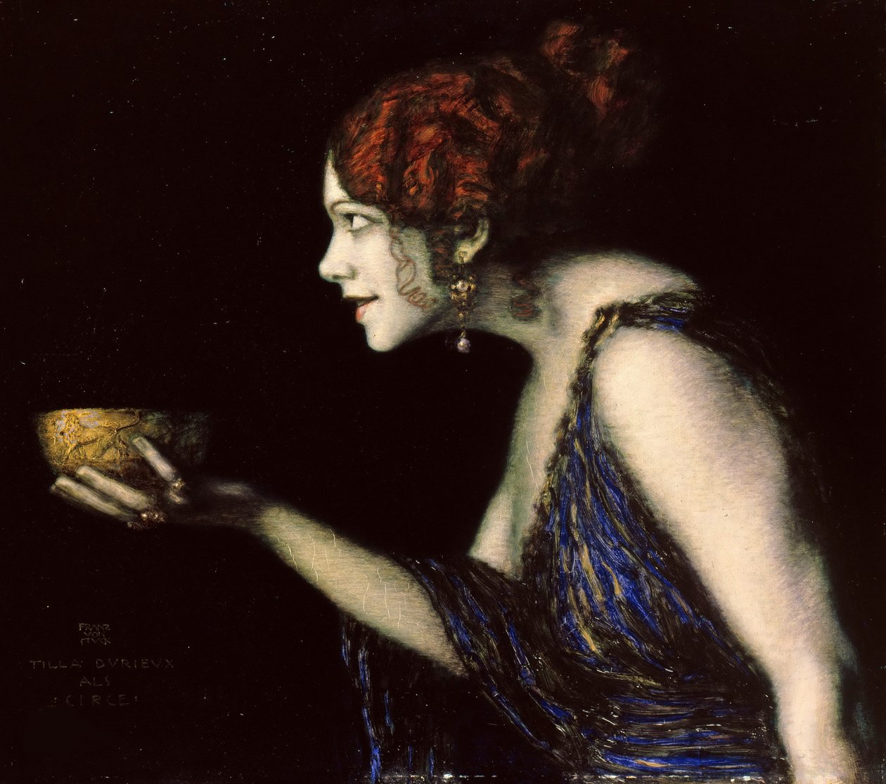 تيلا Durieux 1880-1971 ك سيرس ، ج .1913. بواسطة فرانز فون ستاك