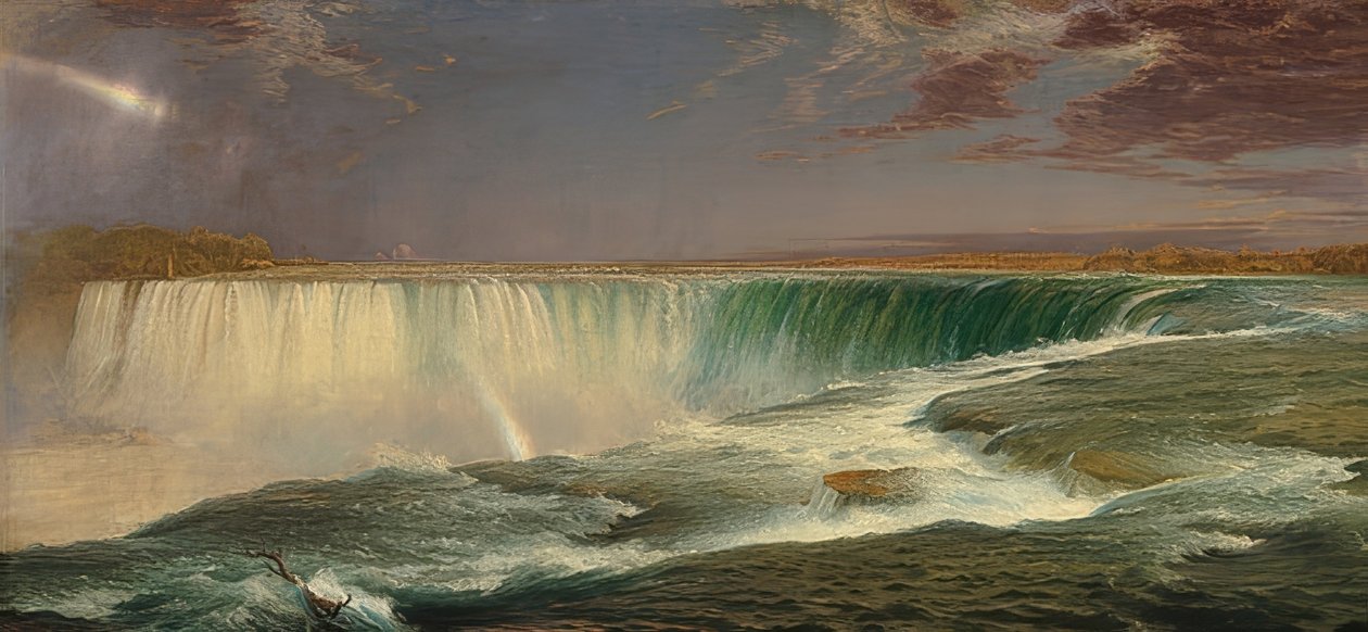 نياجرا. 1857 بواسطة كنيسة فريدريك إدوين
