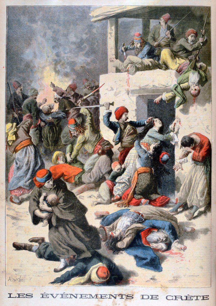 الأحداث في كريت ، 1896 بواسطة فريدريك ليكس