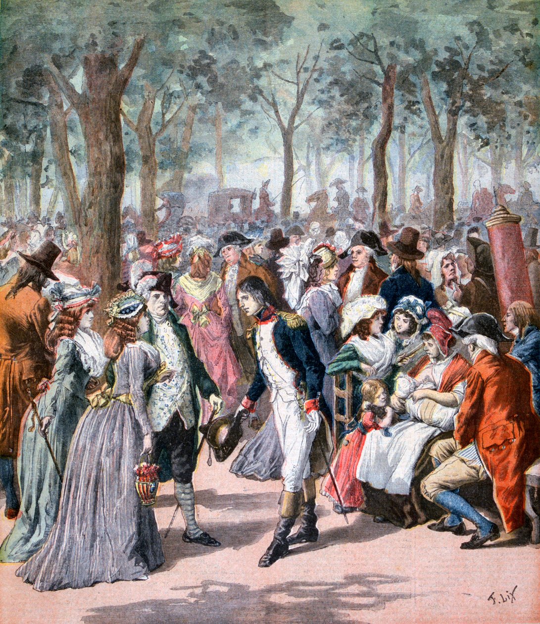 الموضة في 1794 ، 1894 بواسطة فريدريك ليكس