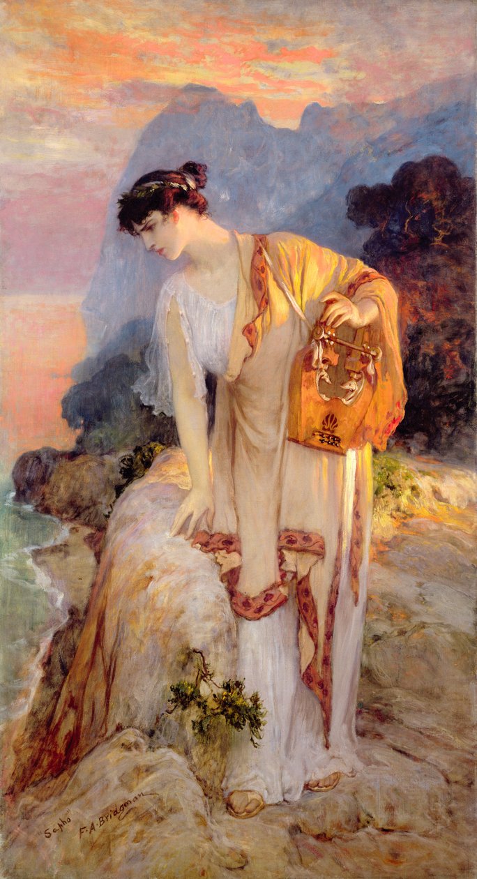 سافو ج. 1910 بواسطة فريدريك آرثر بريدجمان