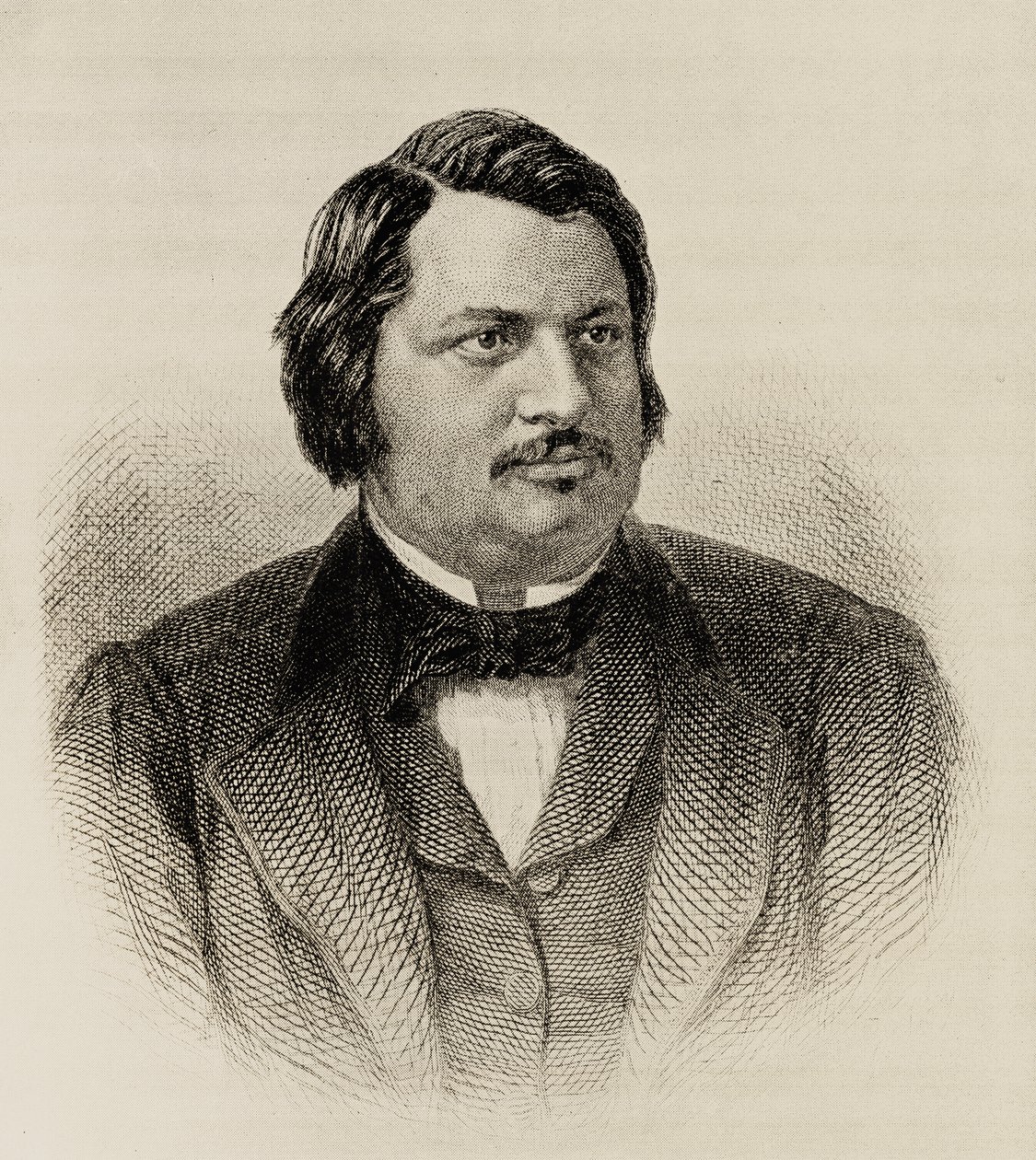 هونور دي بلزاك (1799-1850) بواسطة المدرسة الفرنسية