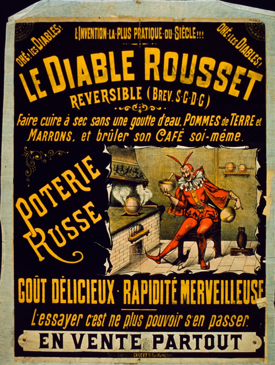 ملصق Le Diable Rousset بواسطة المدرسة الفرنسية