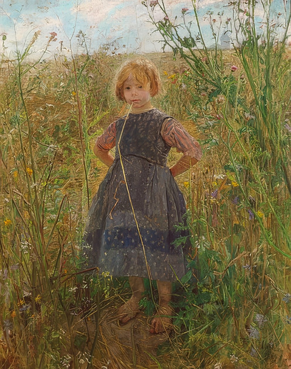 الأميرة الوثنية. 1889 بواسطة فريتز فون Uhde