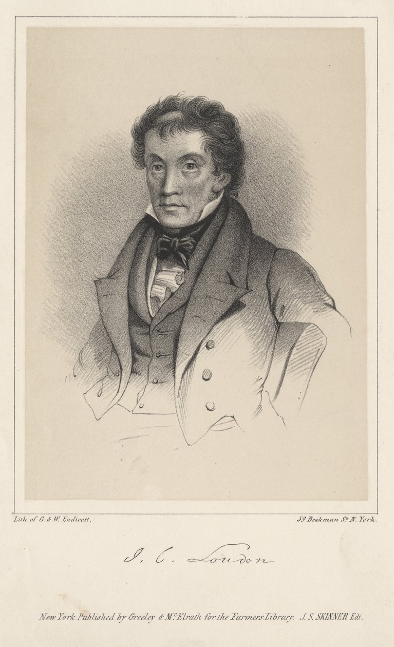 جي سي لودون ، 1846 بواسطة G. and W. Endicott