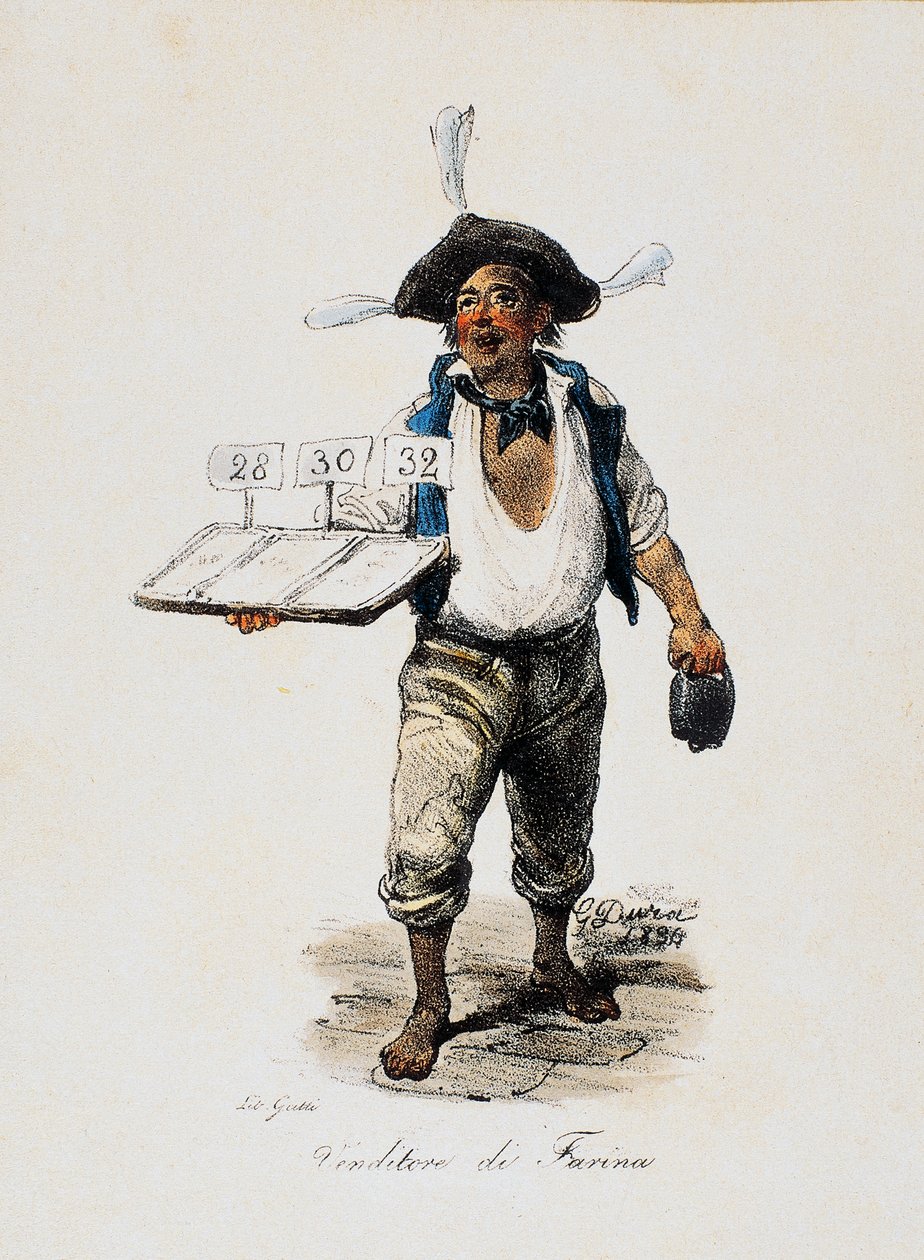Flour seller بواسطة غايتانو دورا