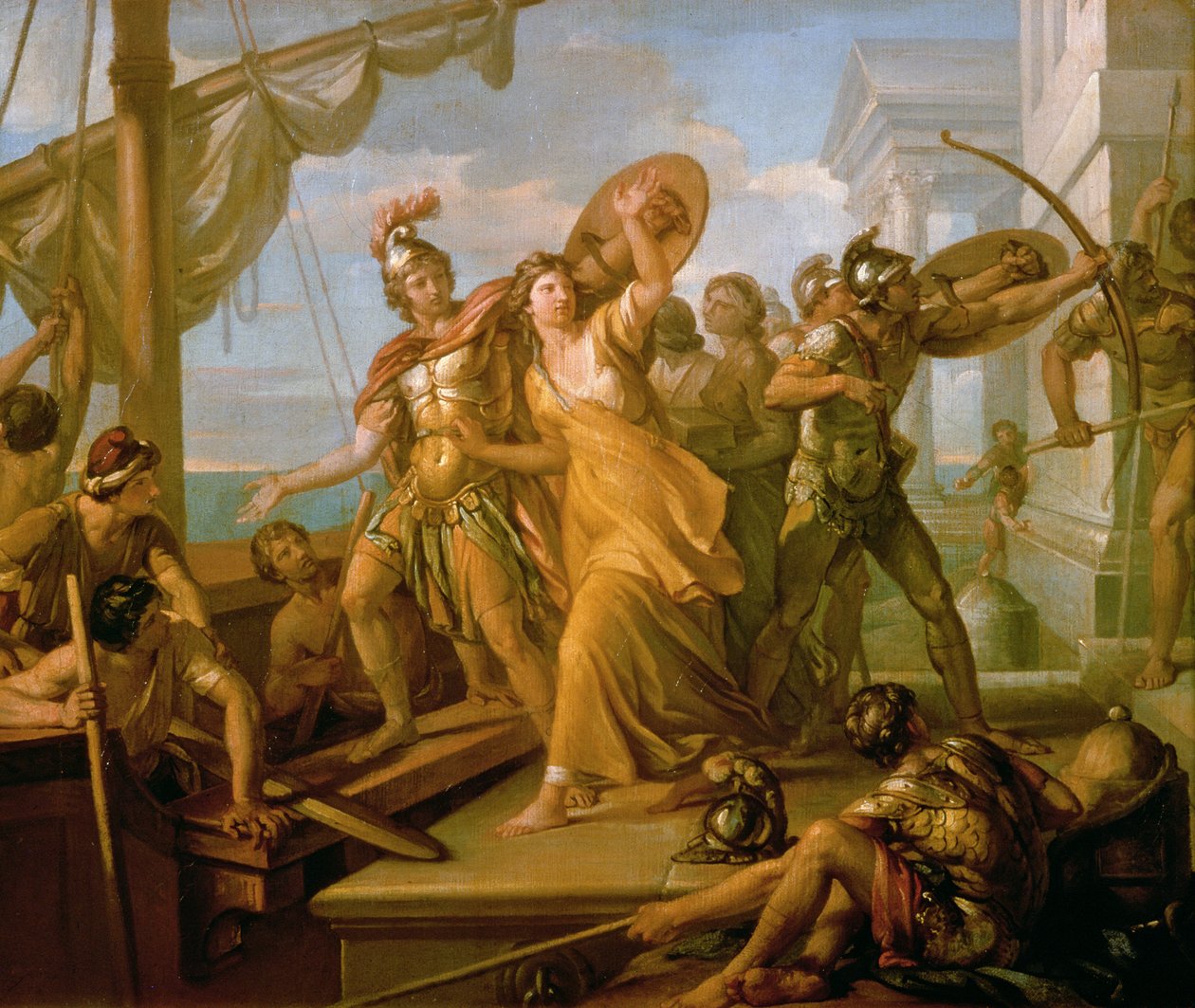 اغتصاب هيلين ، 1770 م بواسطة جافين هاملتون