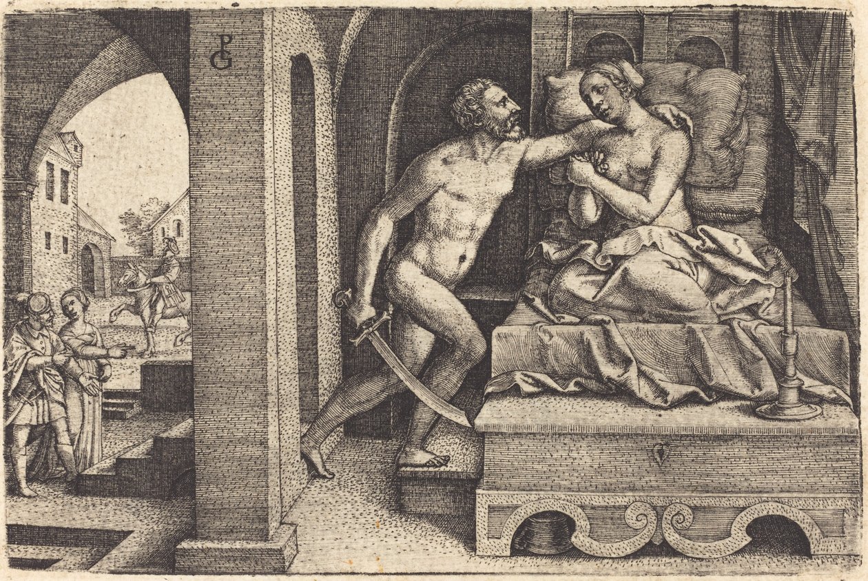Tarquin و Lucretia بواسطة جورج بينز