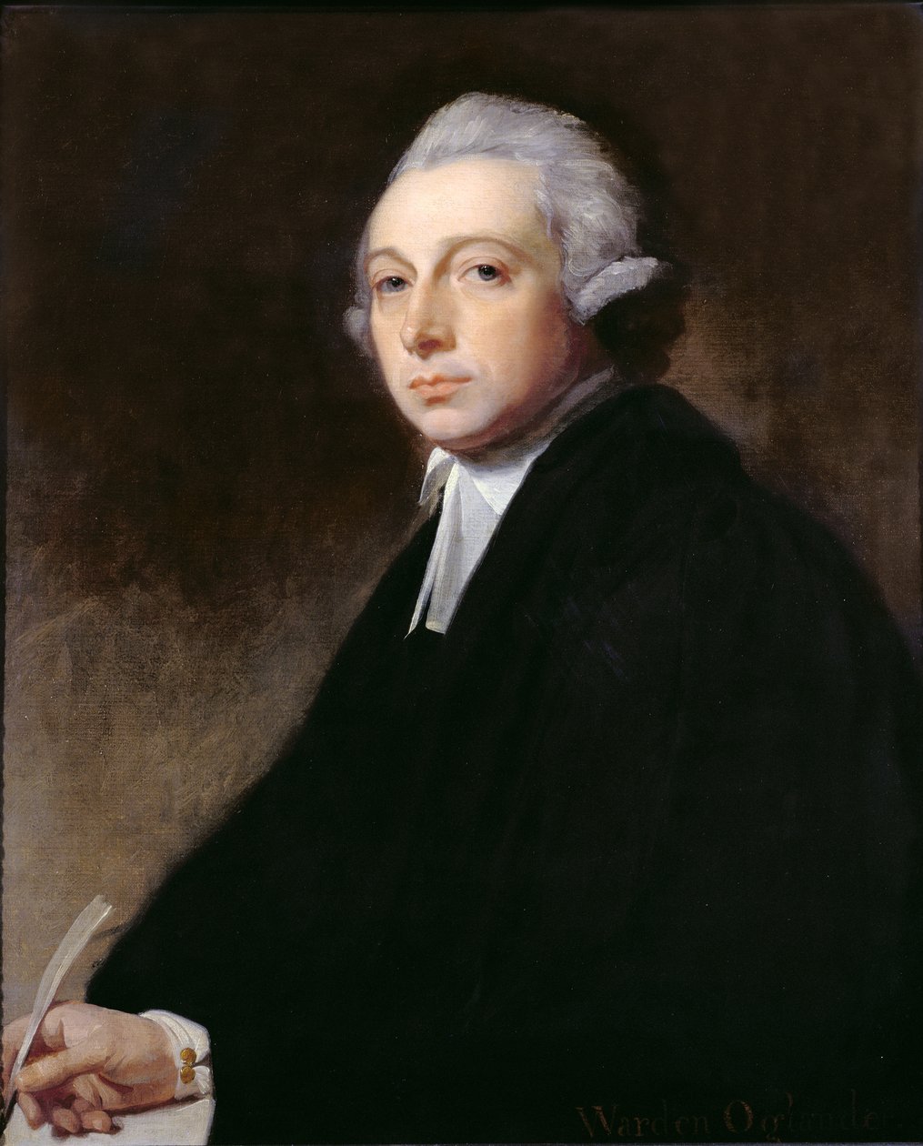 Warden John W. Oglander بواسطة جورج رومني