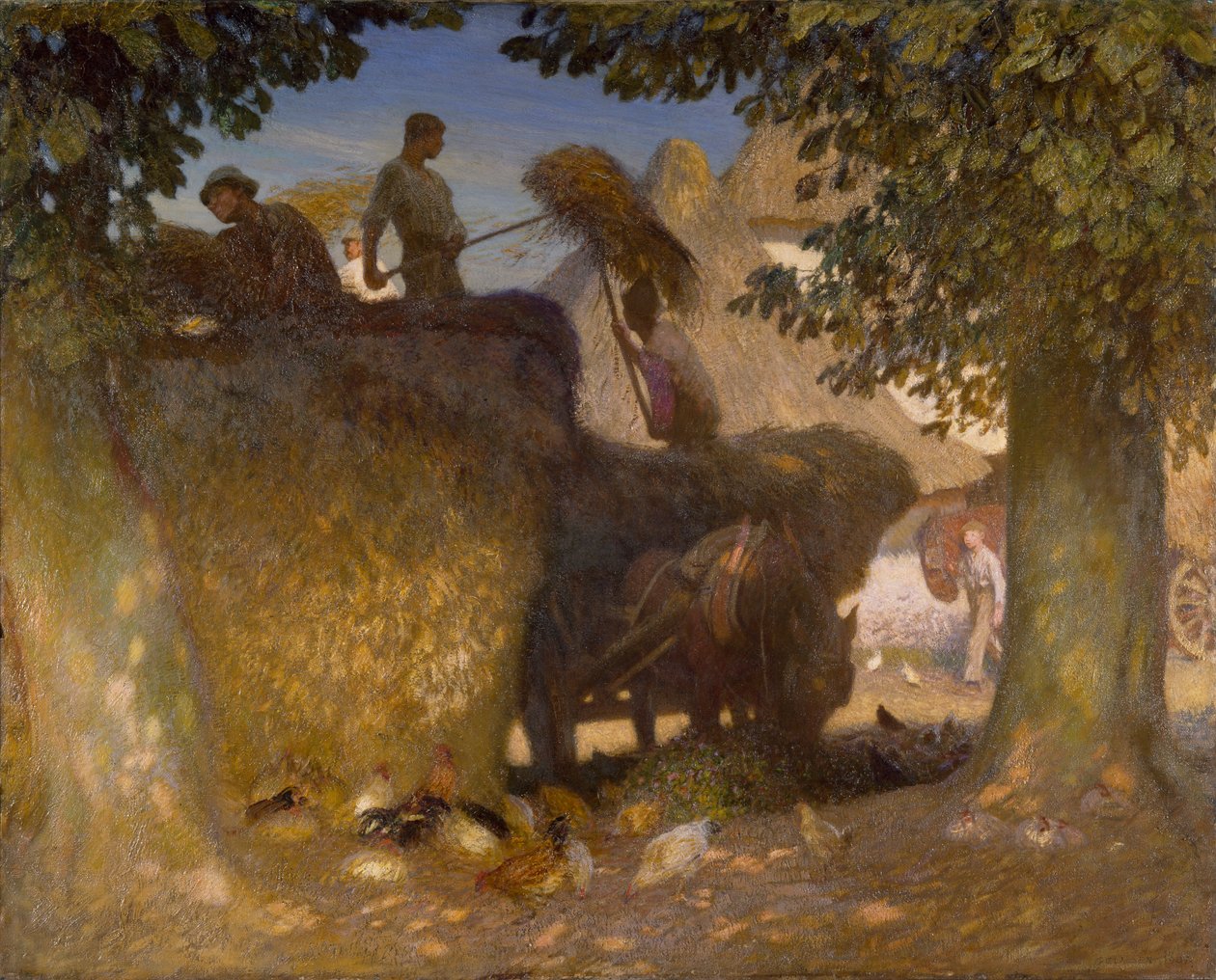 بناء ريك ، 1907 بواسطة جورج كلاوسن