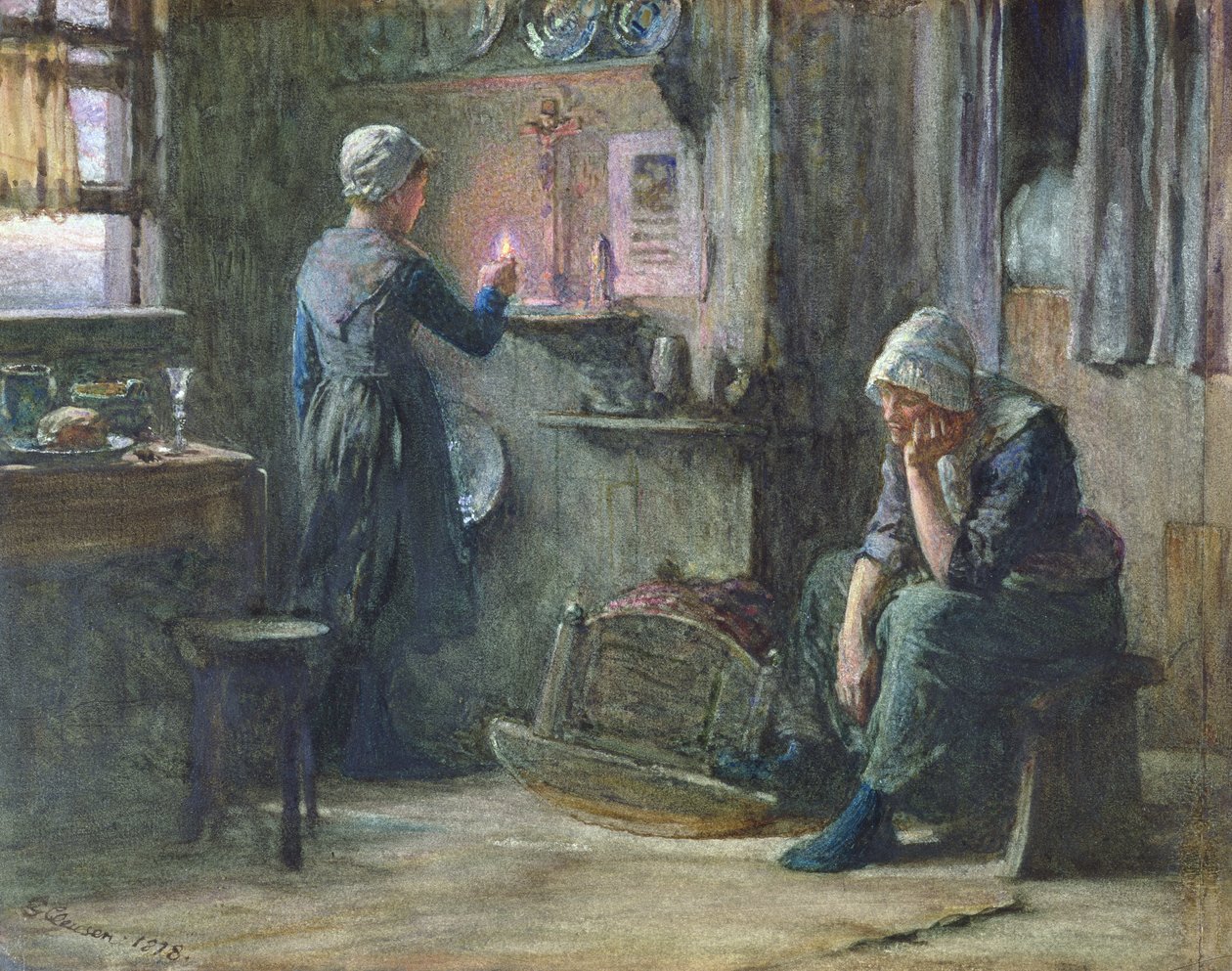 نهاية اليوم 1878 بواسطة جورج كلاوسن