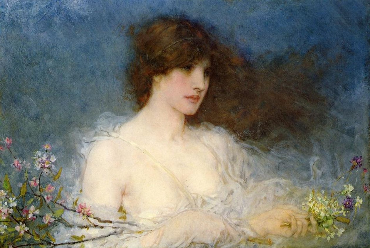 A Spring Idyll بواسطة جورج هنري بوجتون