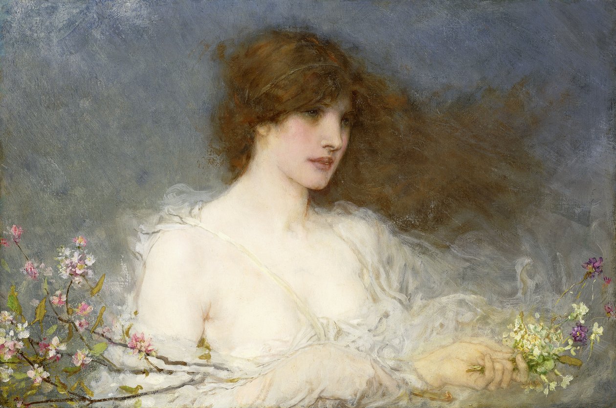 A Idyll Spring ، 1901 بواسطة جورج هنري بوجتون
