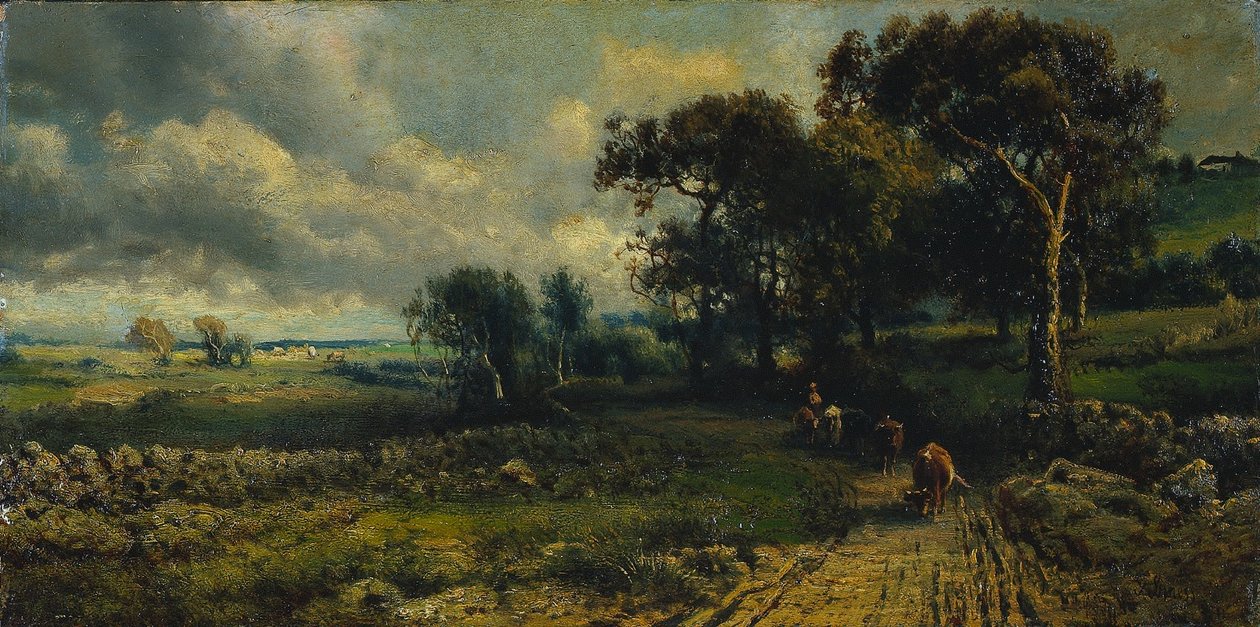 Fleecy Clouds ، 1881. بواسطة جورج إينيس