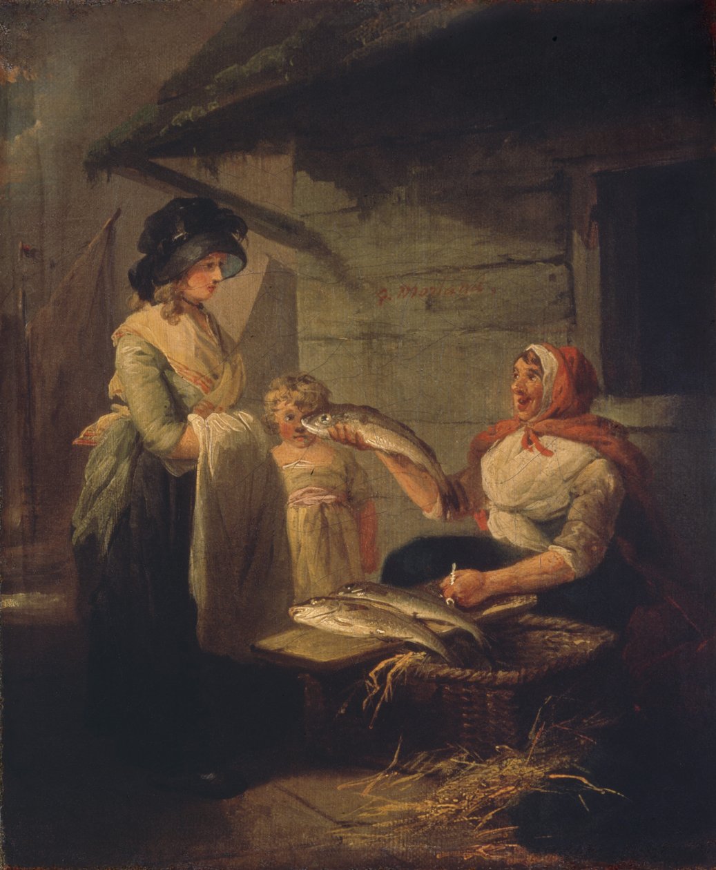 الزوجة ، نهاية عام 1780. بواسطة جورج مورلاند