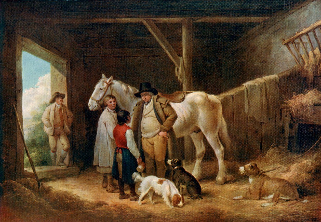 الحساب ، c1783-1804 ، 1912. بواسطة جورج مورلاند