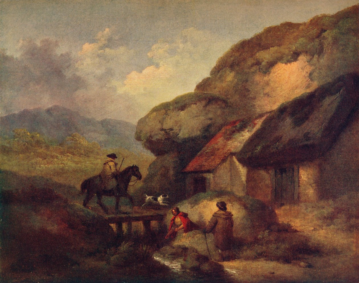 المسافر ، c1795 بواسطة جورج مورلاند