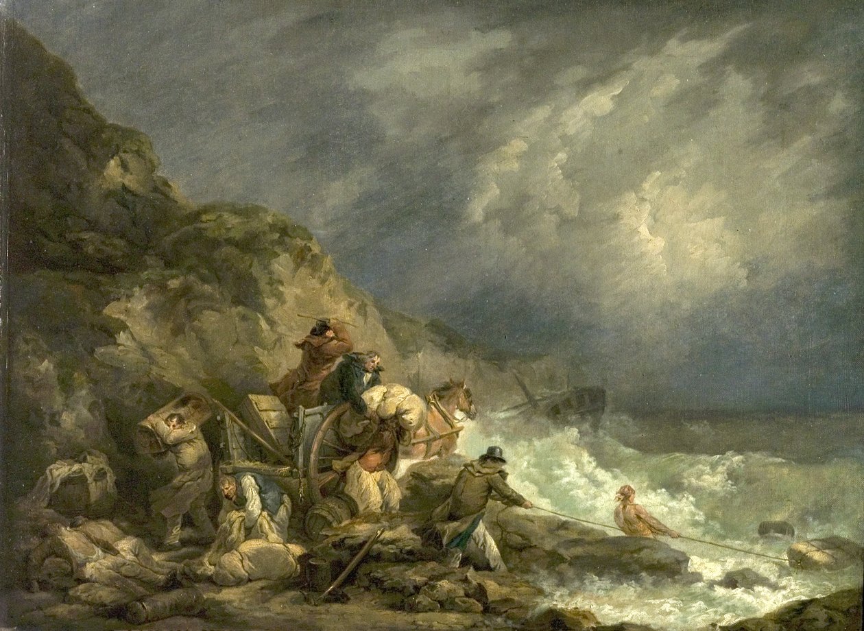 الحطام ، ج .1790 بواسطة جورج مورلاند