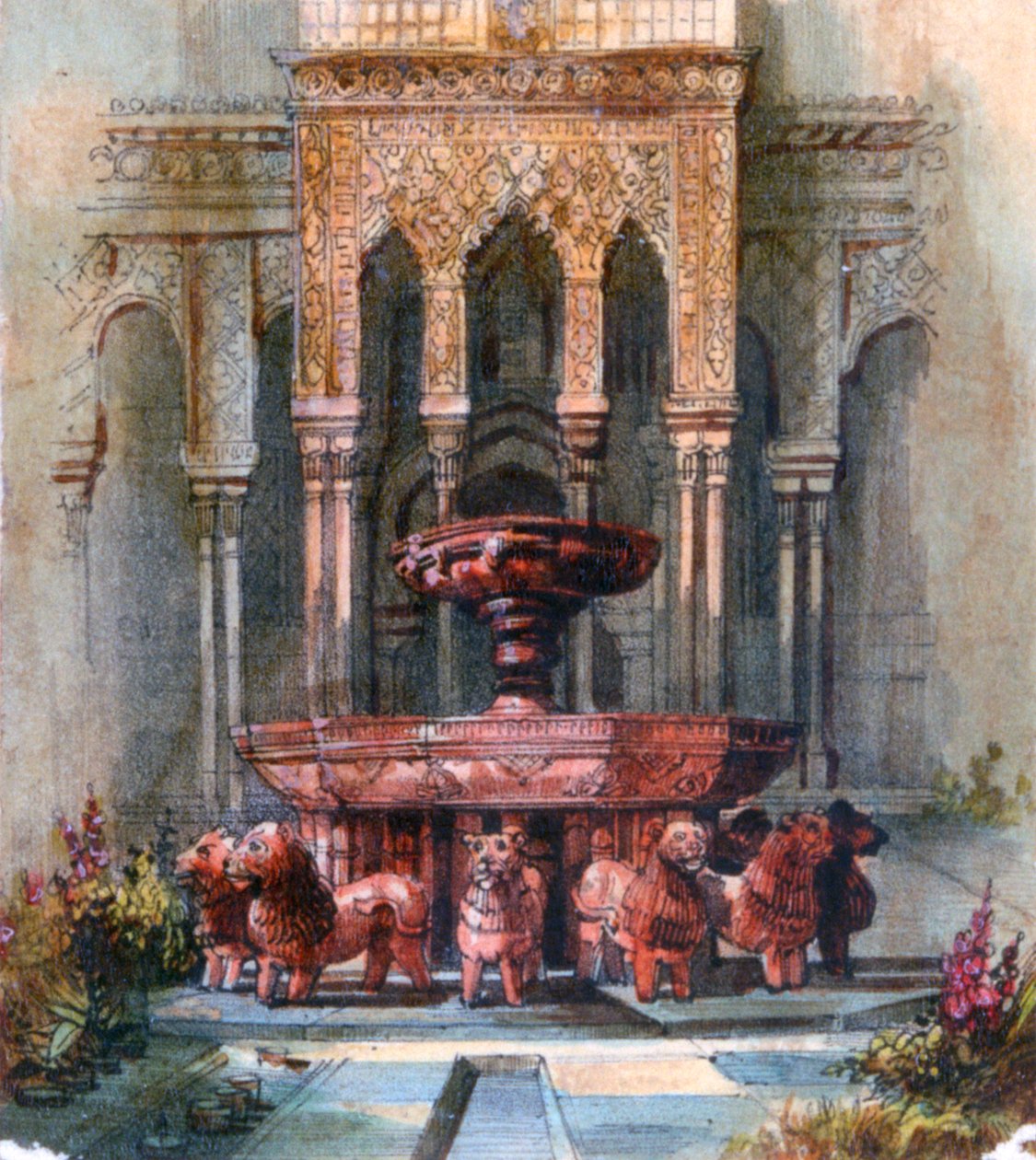 نافورة موريسك ، 1820-1876 بواسطة جورج ساند
